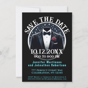 Save the date Formel Invitation Tuxedo