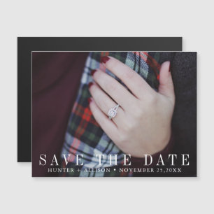 Save The Date   Foto Magnet