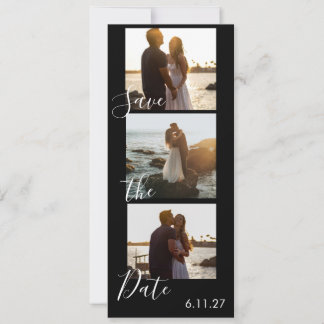 Save the Date Foto Strip Hochzeitkalender