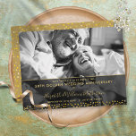 Save the Date Foto zum 50. Jubiläum Ankündigungspostkarte<br><div class="desc">Personalisieren Sie mit Ihrem besonderen Foto und 50 Jahren goldenen Hochzeitstag Save the Date Informationen in schicken Schriften. Entwickelt von Thisisnotme©</div>