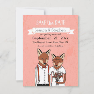 Save the Date - Füchse in der Liebe