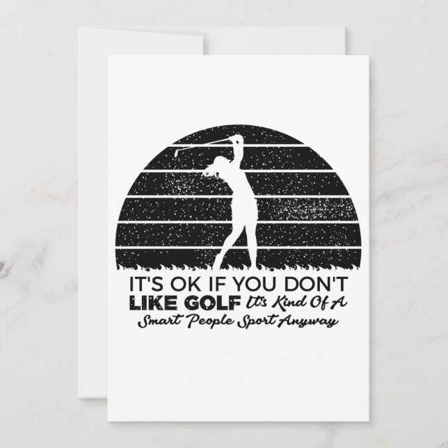 Save The Date funny golf sayings golfing quote (Devant)