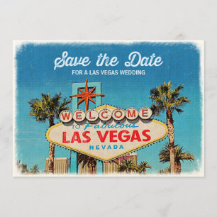 Save the Date für eine fabelhafte Las Vegas Hochze