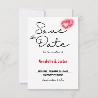 Save the Date für Hochzeiten