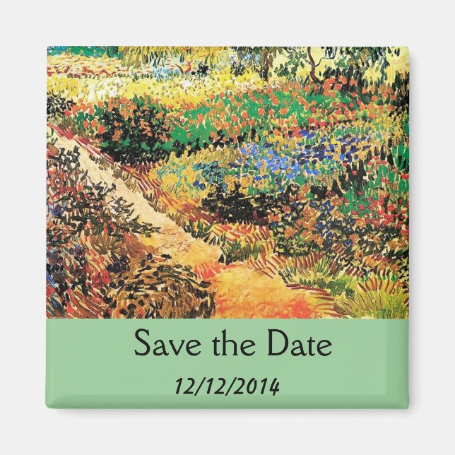 Save the Date für Hochzeiten.... Magnet (Vorne)