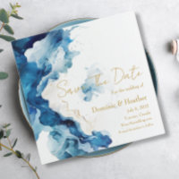 Gala AZURE Marble Dreams | Épargnez la date d'effe