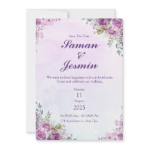 géométrique floral rose violet