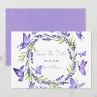 Glycine Lavande & Papillons Étape importante