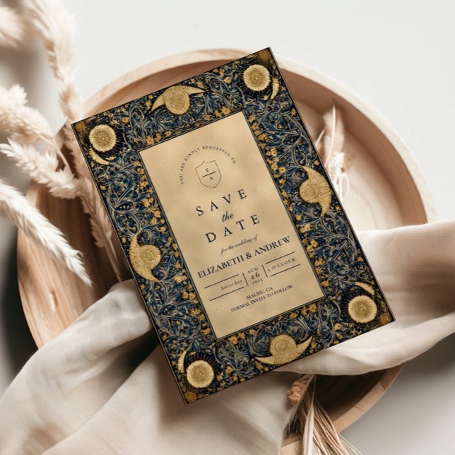 Save The Date Golden Midnight Celestial Wedding (Créateur téléchargé)