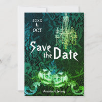 Goth Halloween Mariage crânes