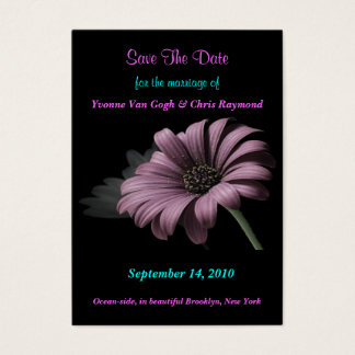 Save the Date Gray Lila Lila Gray Daisy