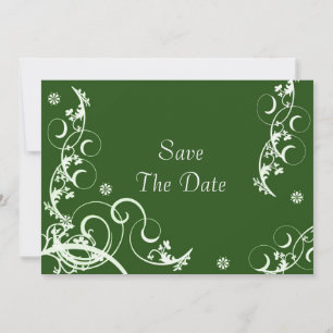 Save The Date Green Quish Enregistrer la date