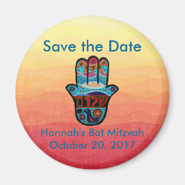 Save the Date Hamsa Magnet