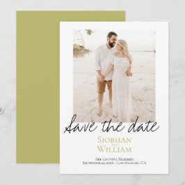 Save the Date Handgeschriebenes Personalisiertes F