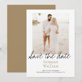 Save the Date Handgeschriebenes Personalisiertes F