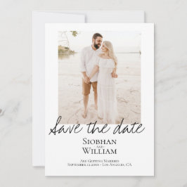 Save the Date Handgeschriebenes Personalisiertes F