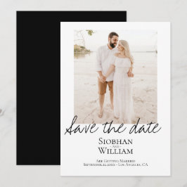 Save the Date Handgeschriebenes Personalisiertes F