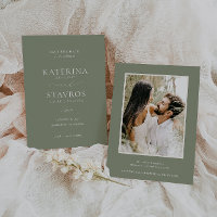 HARMONIE Sage Green Mariage Photo
