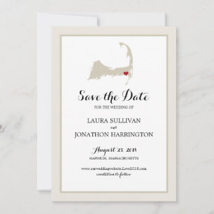 Save The Date Harwich Wequassett Cape Cod MARIAGE