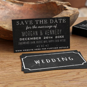 Save the Date Haushaltskarten Hochzeitkarten