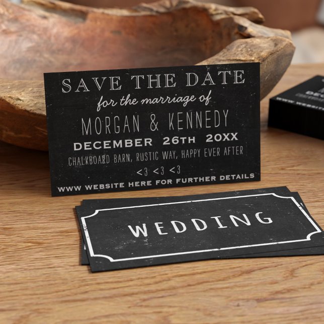 Save the Date Haushaltskarten Hochzeitkarten (Add your wedding details to these cost effective mini save the dates.)