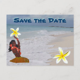 Save the Date Hawaii Postkarte