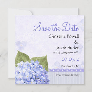 Save The Date Heavenly Hydrangea - Enregistrer la date