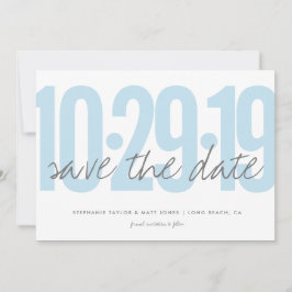 Save the Date, Hochzeit, Foto auf der Rückseite, b Save The Date