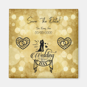 Save The Date! Hochzeit Magnet