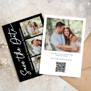 Save the Date Hochzeit Modernes Minimalistisches F Einladung