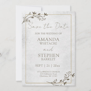 Save the Date Hochzeitsankündigung Einladung