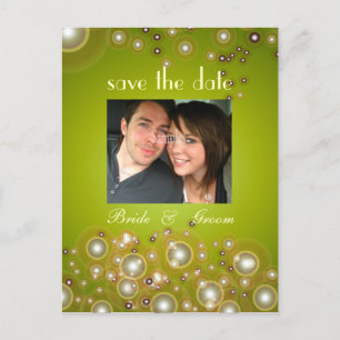 Save the Date Hochzeitspostkarten für Foto Ankündigungspostkarte