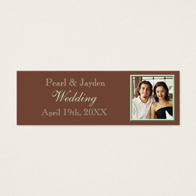 Save the Date Hochzeitsvorstellung (Vorderseite)