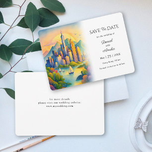 Save The Date Hong Kong Destination Wedding