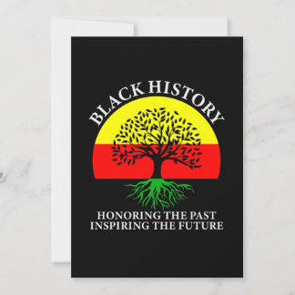 Save The Date Honorer le passé Inspirant Futur Mois de l'histoir