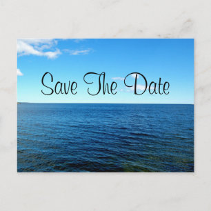 Save The Date Horizon Postkarte