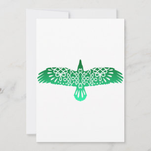 Save The Date Idée celtique de cadeau de Raven de symbole