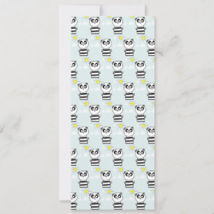 Save The Date Illustration de Panda Mignon