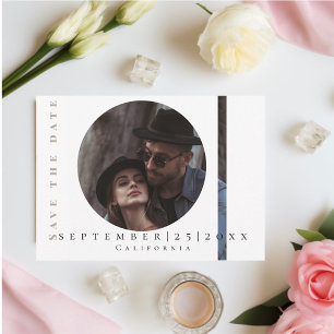 Save The Date Image simple moderne Appartement Enregistrer la ca