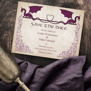 Save The Date Imaginaire Dragon Gamer