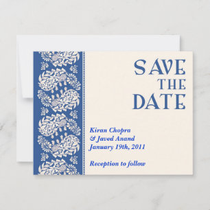 Save the Date indische/jüdische Ankündigung