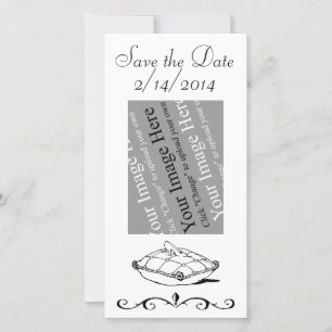 Save the Date individuell anpassbare Kinderella-Fo