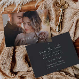 Save The Date Inline Mariage photo minimaliste moderne