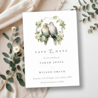 Inséparables romantiques mignons Mariage de couron