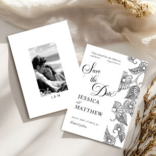 Save The Date J'ai trouvé la seule photo en noir et blanc