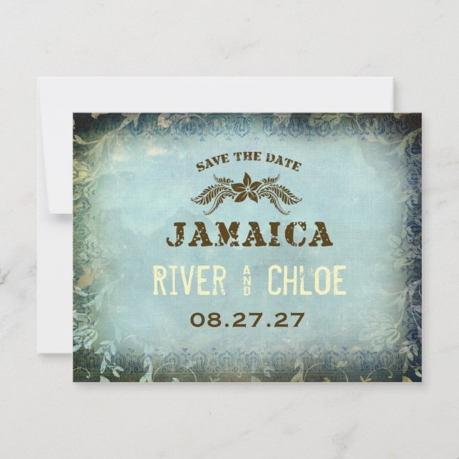 Save The Date JAMAICA 2 Enregistrer la date (Devant)