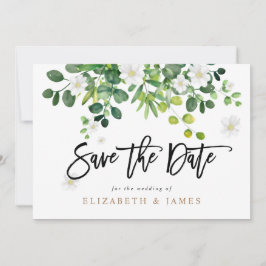 Save The Date Jardin botanique élégant Mariage de printemps