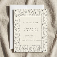 Jardin de fleurs sauvages délicates pour mariage