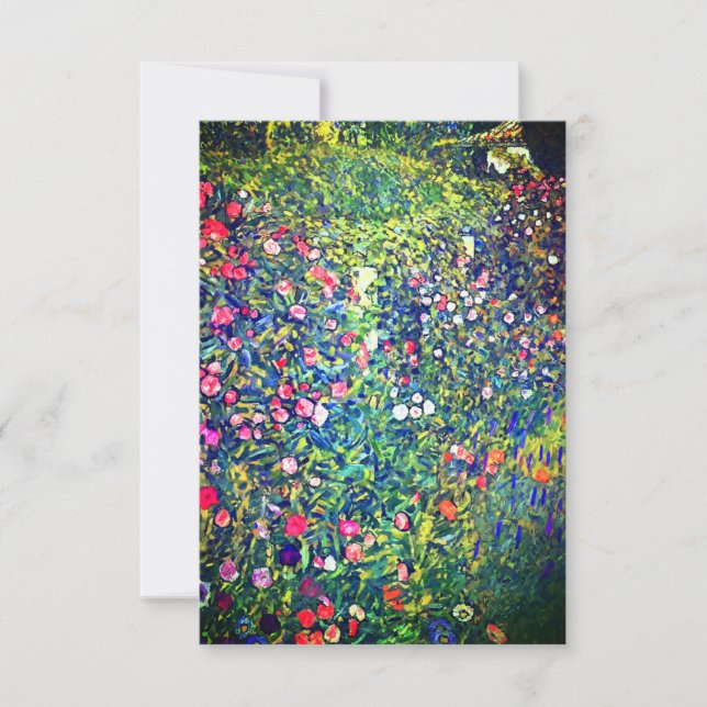 Save The Date Jardin italien Gustav Klimt (Devant)