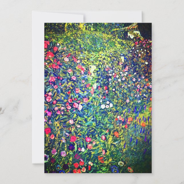 Save The Date Jardin italien Gustav Klimt (Devant)